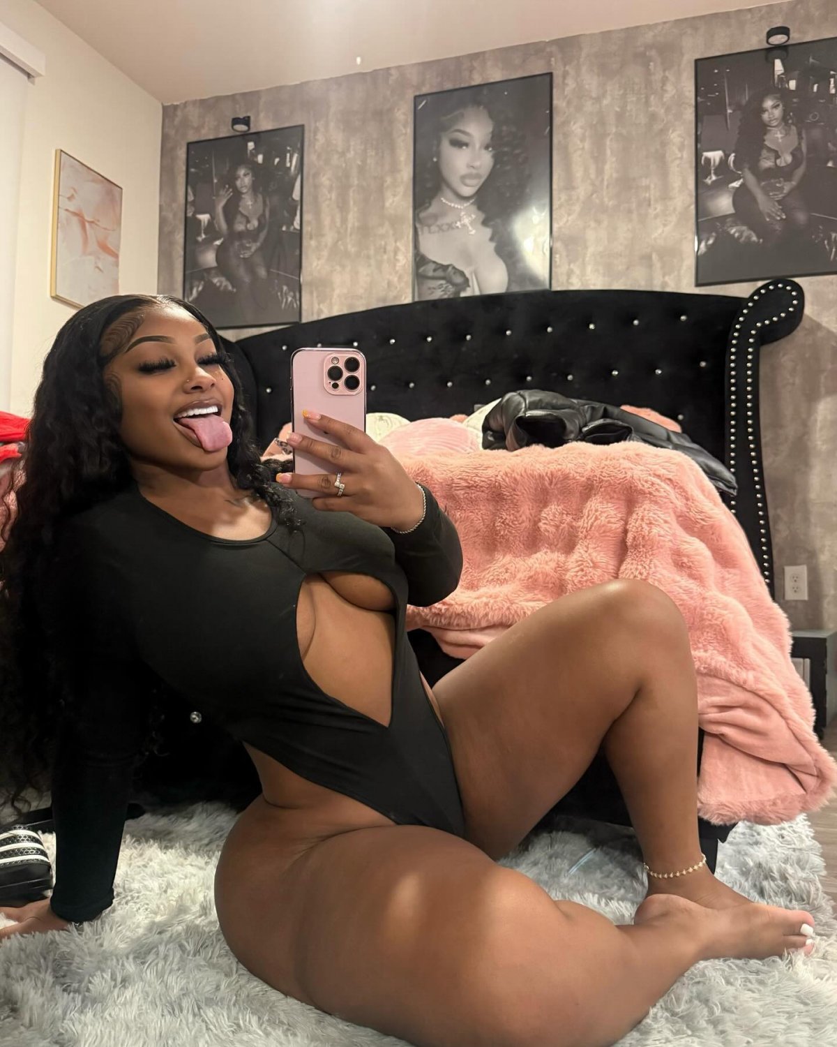 Barely Legal 21 year old Ebony Thick Baddie Mari Big Booty Ass #2HL2frO9